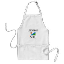 LESOTHO GIRL aprons by flagshirt LESOTHO GIRL aprons