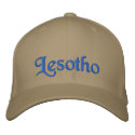 Lesotho hat embroidered hats