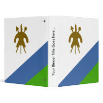 Lesotho High quality Flag Vinyl Binder