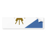 Lesotho High quality Flag Bumper Sticker