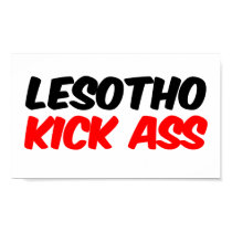 Lesotho Kick Ass posters