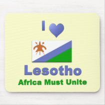Lesotho Mouse Pad