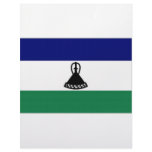 Lesotho National Flag Letterhead Design