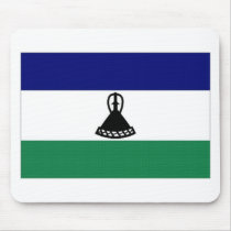 Lesotho National Flag Mousepads