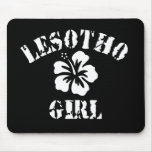 Lesotho Pink Girl Mouse Pad