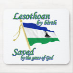 Lesothoan by birth saved by the grace of God Mousepads