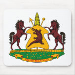 Lesoto Coat of Arms Mousepad