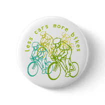 Less cars more bikes button