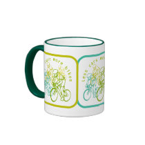 Less cars more bikes mugs