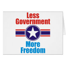 less government greeting cards