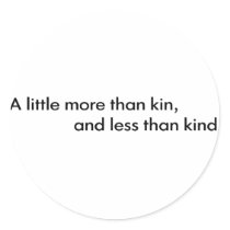 Less Than Kind stickers