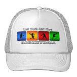 Less Work And More Basketball Mesh Hats