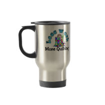 Less work more quilting T-shirts and Gifts. Mug