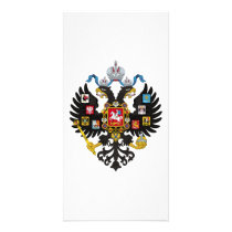 Lesser Coat of Arms of Russian Empire 1883 Photo Card