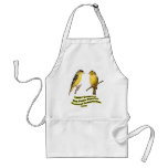Lesser Goldfinches aprons