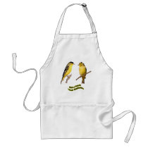 Lesser Goldfinches aprons by Harpalus22 Lesser Goldfinches aprons