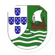 Lesser Portuguese Cape Verde, Cape Verde stickers by bestflag Lesser Portuguese Cape Verde, Cape Verde stickers