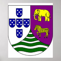 Lesser  Portuguese West Africa, Angola Poster