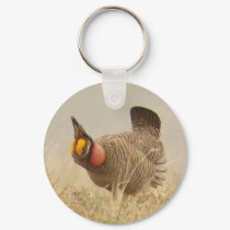Lesser Prairie Chicken Keychain by Birdchick Lesser Prairie Chicken Keychain
