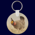 Lesser Prairie Chicken Keychain
