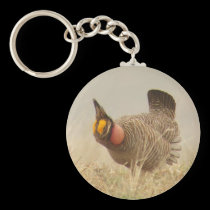 Lesser Prairie Chicken Keychain
