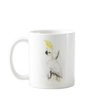 Lesser Sulphur-Crested Cockatoo by Edward Lear Mug