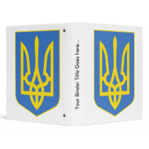 Lesser Ukraine Coat of Arms detail 3 Ring Binder