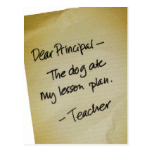 Lesson Plan Postcard