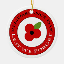 Lest we forget - Ornament
