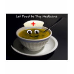 Let Food be thy medicine - Cute Happy Soup Nurse t-shirts