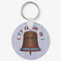 Let Freedom Ring - Bronze Bell keychains