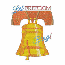 Let Freedom Ring embroidered shirts