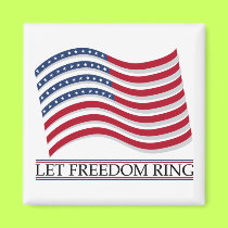 Let Freedom Ring magnet