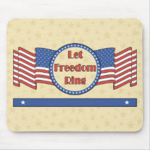 Let Freedom Ring Mousepad
