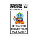 LET GANESH DELIVER YOUR MAIL SAFELY Stamps