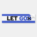 Let GO Bumper Stickers