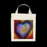 Let go Have Faith and Fly tote bags