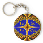 Let Go,Let God_Keychain