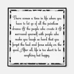 Let go of drama magnet