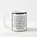 Let go of drama mug