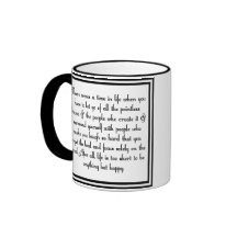 Let go of drama mug