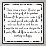 Let go of drama posters
