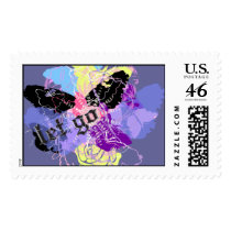 Let go postage stamp