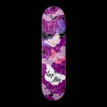 Let Go ~ skateboards by AriesAspirations Let Go ~ skateboards