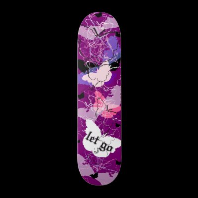 Let Go ~ Skate Deck by AriesAspirations