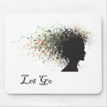 Let Go Yoga Gift Mousepad