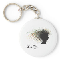 Let Go Yoga Key Chain