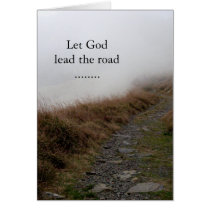 Let God Lead the Road....... cards