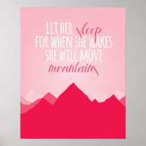 Let Her Sleep Print posters