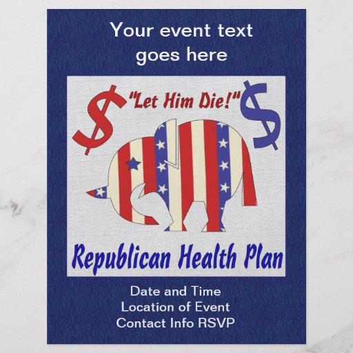 LET HIM DIE! FLYER DESIGN
